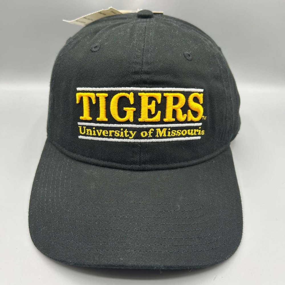 Vintage Missouri Tigers Hat Men Black NCAA The Game Strap Back Cap Cotton New
